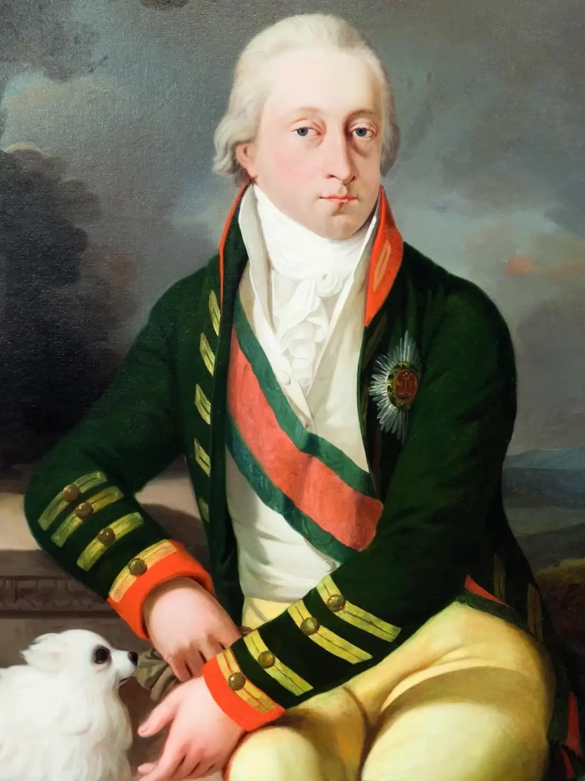 Prince Esterházy Talking Painting at the palace