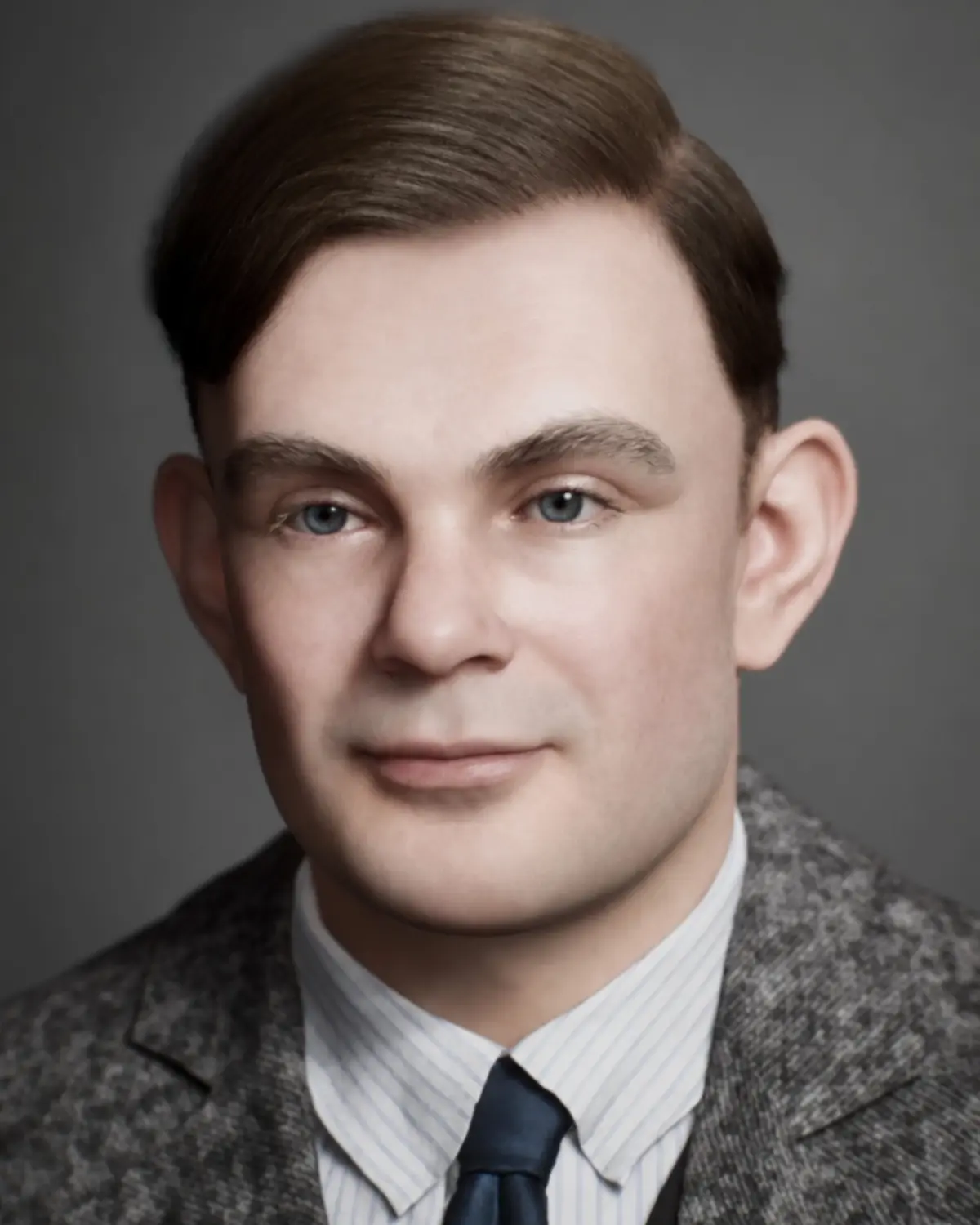 Alan Turing digital human