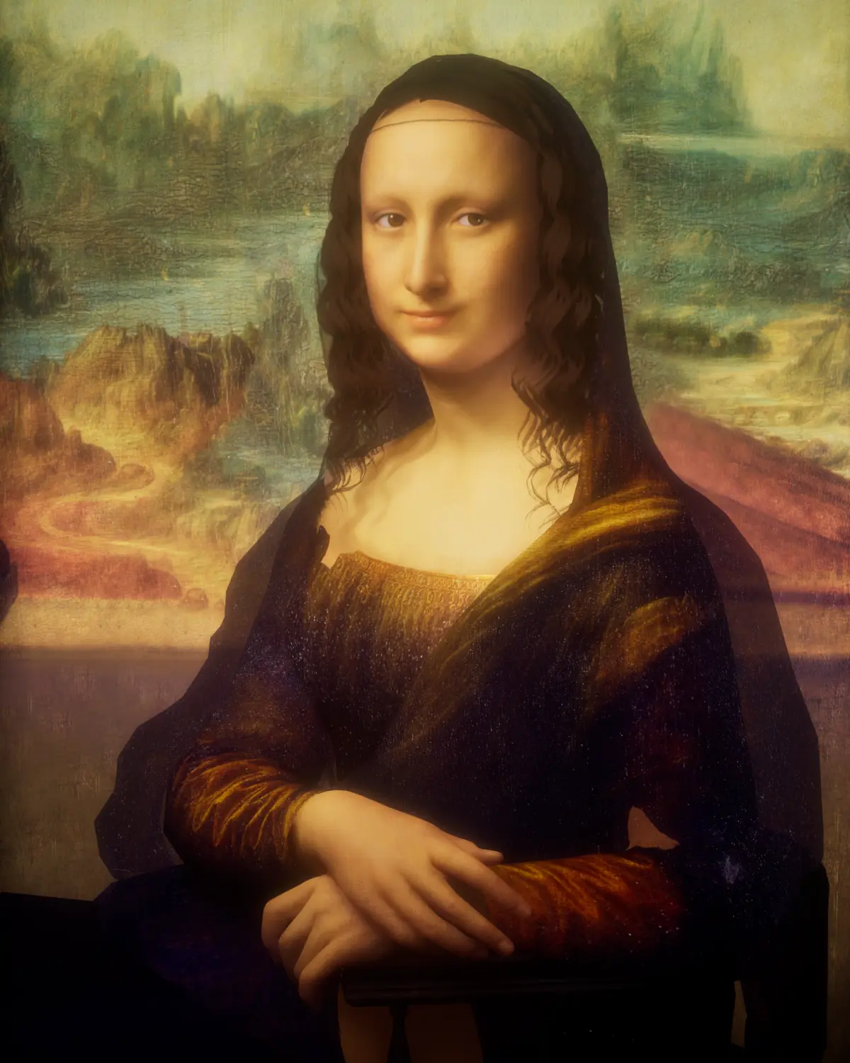 Mona Lisa as a Talking Painting