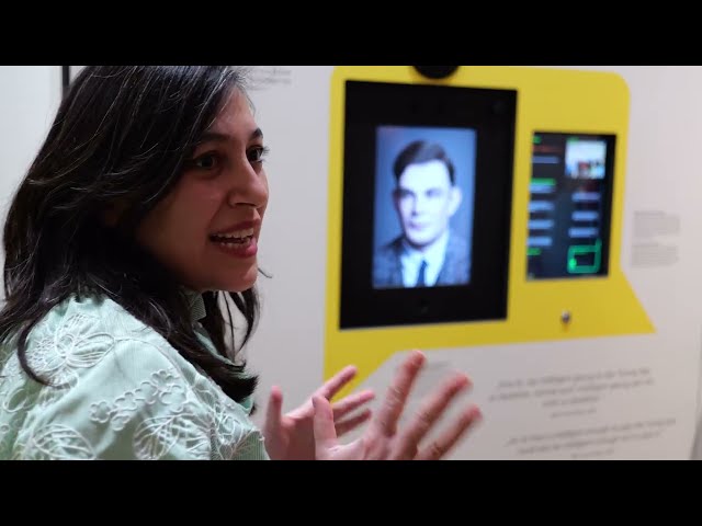 Highlight der Eröffnung mit Alan Turing